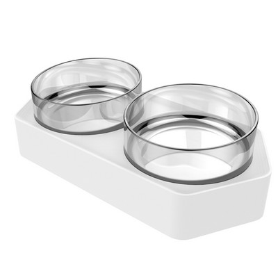 Kvaliteetne topelt kassikaussiga koeralemmikloomad statiiviga toitmiskassid vesikaussi toit lemmikloomakausid söötmistoode AS toiduplastikust