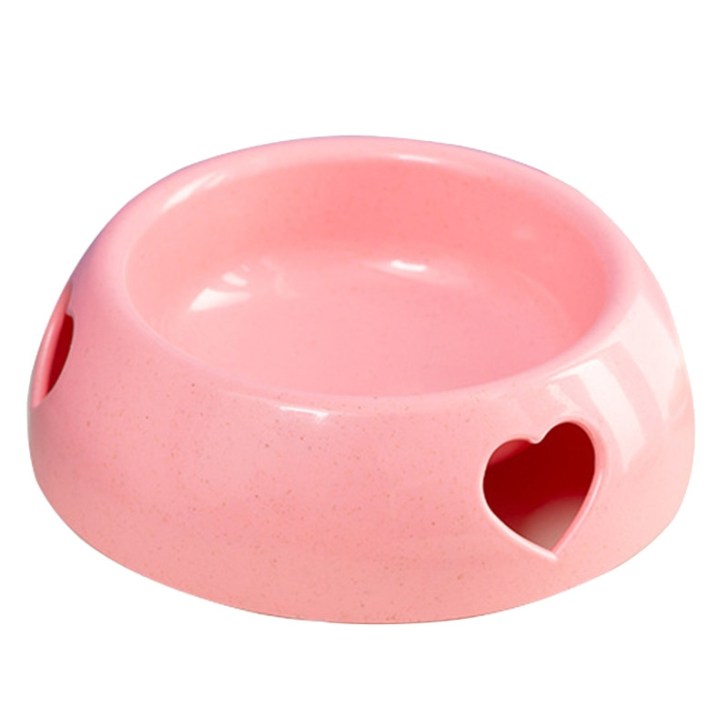 Boluri pentru hrănire pentru câini Bol de hrănire din plastic de 5 inci pentru hrană cu apă Vase de mâncare sigure și durabilă Stație de hrănire pentru pisici, cățeluși, animale mici, multicolor