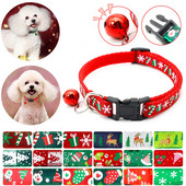 Lemmikloomade jõulukaelarihm koos kellukesega Reguleeritava kassi kaelarihmaga pannal Isikupärastatud koera kaelarihm Väikese koera kutsika koera tarvikud Lemmikloomatarbed