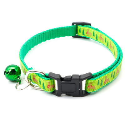 Lemmikloomade jõulukaelarihm koos kellukesega Reguleeritava kassi kaelarihmaga pannal Isikupärastatud koera kaelarihm Väikese koera kutsika koera tarvikud Lemmikloomatarbed