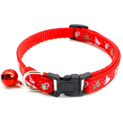 Lemmikloomade jõulukaelarihm koos kellukesega Reguleeritava kassi kaelarihmaga pannal Isikupärastatud koera kaelarihm Väikese koera kutsika koera tarvikud Lemmikloomatarbed