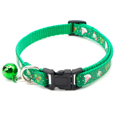 Lemmikloomade jõulukaelarihm koos kellukesega Reguleeritava kassi kaelarihmaga pannal Isikupärastatud koera kaelarihm Väikese koera kutsika koera tarvikud Lemmikloomatarbed