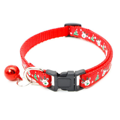 Lemmikloomade jõulukaelarihm koos kellukesega Reguleeritava kassi kaelarihmaga pannal Isikupärastatud koera kaelarihm Väikese koera kutsika koera tarvikud Lemmikloomatarbed