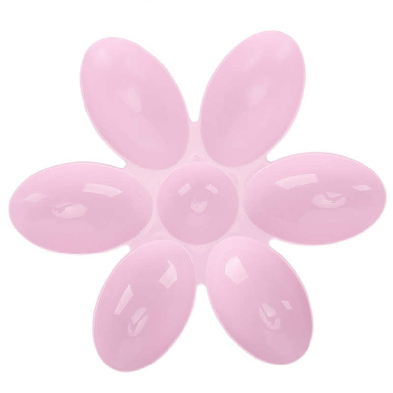 6 πλέγματα Μπολ για γάτες σε σχήμα πετάλου Πλαστικό μπολ τροφοδοσίας κατοικίδιων Κατηγορία τροφίμων Διανομέας τροφής για γάτες