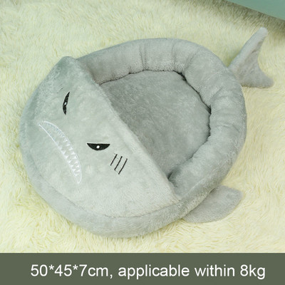 Slatke životinje Kućni ljubimac Mačka Prostirka za krevet Mekani baršun Antistatik Zima Topla udobnost Dinosaur Mačka Pećinski pas Jastuk za kauč Napola pokriveno gnijezdo za kućne ljubimce