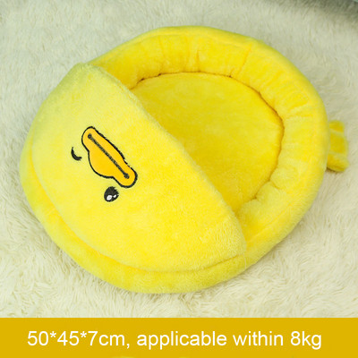 Slatke životinje Kućni ljubimac Mačka Prostirka za krevet Mekani baršun Antistatik Zima Topla udobnost Dinosaur Mačka Pećinski pas Jastuk za kauč Napola pokriveno gnijezdo za kućne ljubimce