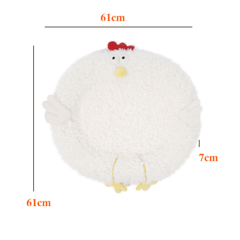 Covoraș de dormit portabil pentru animale de companie, pisică, câine, pat de pluș, casă îngroșată din lână moale, pentru animale de companie, diverse gospodării, lavabilă, confortabilă, cu desene animate