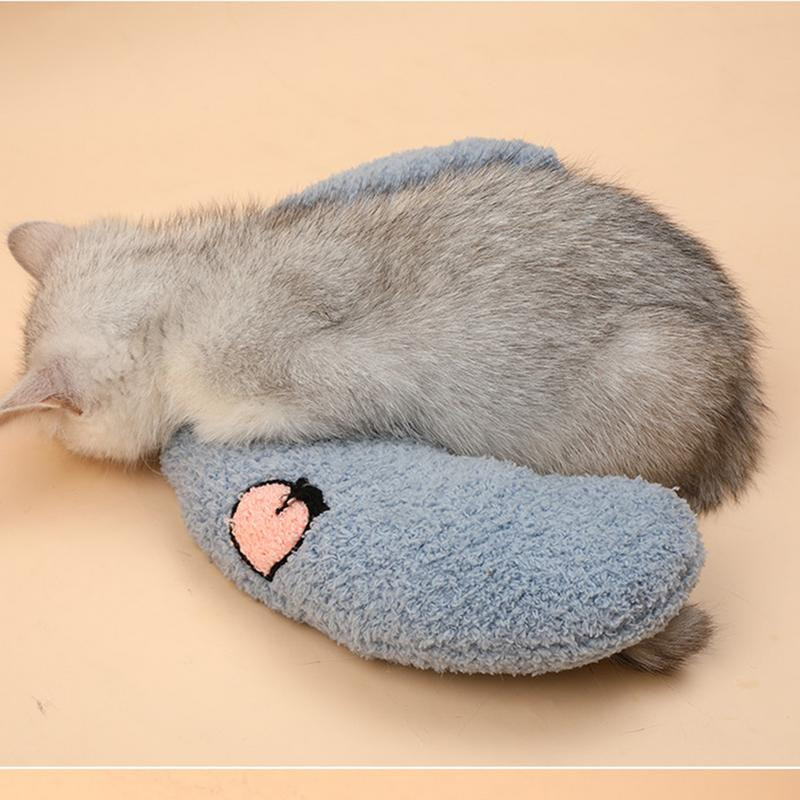 Half Donut Cat Pillows Μαλακό μαξιλάρι κρεβατιού με μαξιλάρι για γάτας Μαλακό μαξιλάρι για κατοικίδια για γάτα Super ανθεκτικό ύφασμα για προμήθειες για κατοικίδια