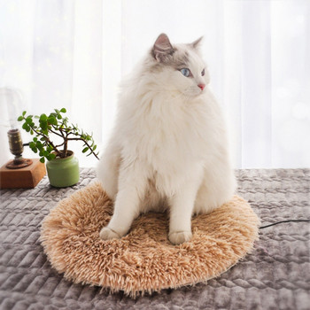 Ηλεκτρική κουβέρτα για κατοικίδια USB, θερμαινόμενο χαλάκι, κουτάβια γάτα, βελούδινο μαξιλαράκι, ζεστό μαξιλάρι για γάτα Μικρό θερμαντικό κρεβάτι για μικρό σκύλο και γάτα
