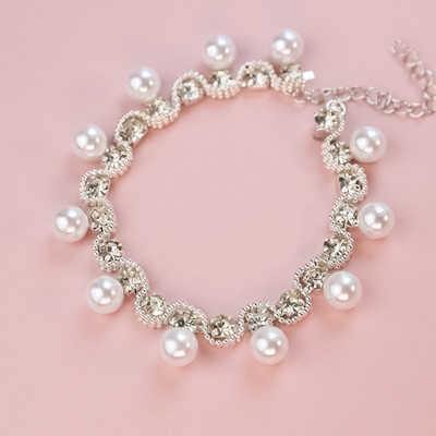 2022 Guler pentru pisici din perle Colier ajustabil pentru pisici, caine, cu strass Fotografie Accesorii pentru animale de companie pentru guler pentru pisoi mici, mijlocii