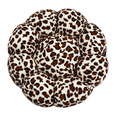 Nou tip de cuib pentru animale de companie Tampă rotundă de flori pentru pisică pentru câine Tampă de cuib universală Somn adânc în timpul iernii Cuib îngroșat de pluș