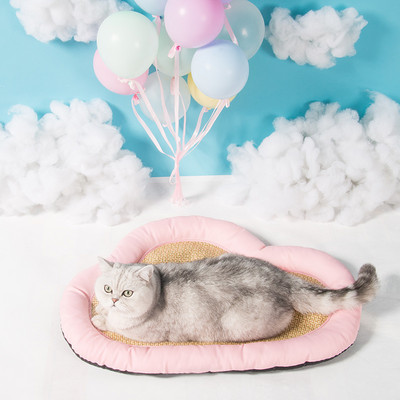 Accesorii pentru animale de companie Pat pentru pisici în formă de nor Respirabil de calitate superioară Tampă pentru câini anti-alunecare Patru anotimpuri Tampă de dormit confortabilă universală Canisa