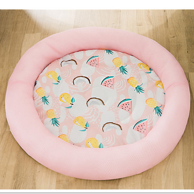 Kućni ljubimac, pas, mačje gnijezdo, rashladni jastuk, prozračna mrežasta tkanina, ljetni krevet za mačke, periva prostirka za spavanje za male srednje pse