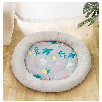 Kućni ljubimac, pas, mačje gnijezdo, rashladni jastuk, prozračna mrežasta tkanina, ljetni krevet za mačke, periva prostirka za spavanje za male srednje pse