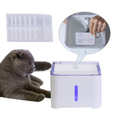 6 Συσκευασίες Cat Filters Water Fountain Ανταλλακτικά φίλτρα συντριβάνι για κατοικίδια με ενεργό άνθρακα καρύδας Κατάλληλα για διανομέα νερού 2L