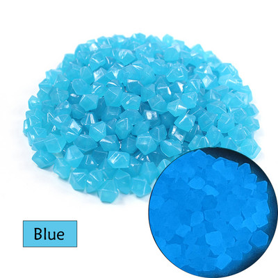 50/100/200 buc Pietre luminoase Ornament pentru acvariu pentru acvariu care strălucește în întuneric Pietricele în aer liber curte peluză alee decorațiuni pentru alee