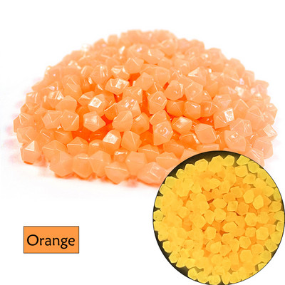 50/100/200 buc Pietre luminoase Ornament pentru acvariu pentru acvariu care strălucește în întuneric Pietricele în aer liber curte peluză alee decorațiuni pentru alee