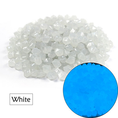 50/100/200 buc Pietre luminoase Ornament pentru acvariu pentru acvariu care strălucește în întuneric Pietricele în aer liber curte peluză alee decorațiuni pentru alee