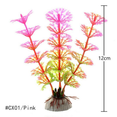 1 kom 5-12 CM Trava Ukras za akvarij Vodeni korov Ornament Plastična biljka Akvarijum Dodaci za ukrašavanje akvarija