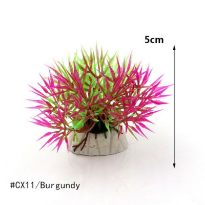 1 kom 5-12 CM Trava Ukras za akvarij Vodeni korov Ornament Plastična biljka Akvarijum Dodaci za ukrašavanje akvarija