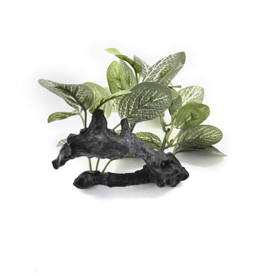 Decor nou din plastic pentru plante de acvariu pentru rezervor de pește, iarbă artificială submersibilă