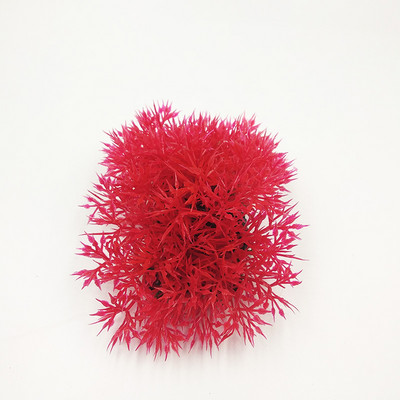 Decor nou din plastic pentru plante de acvariu pentru rezervor de pește, iarbă artificială submersibilă