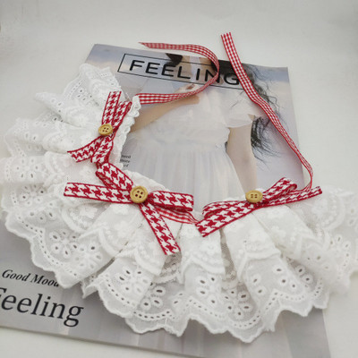 Luksuzni dizajn Pet Pudl Leptir Kravata Ogrlica Pseća Ogrlica Zvjezdica Kućni ljubimac Pinch Ogrlice Šal Dodaci za mace Mops Dekoracija za Novu godinu