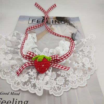 Luksuzni dizajn Pet Pudl Leptir Kravata Ogrlica Pseća Ogrlica Zvjezdica Kućni ljubimac Pinch Ogrlice Šal Dodaci za mace Mops Dekoracija za Novu godinu