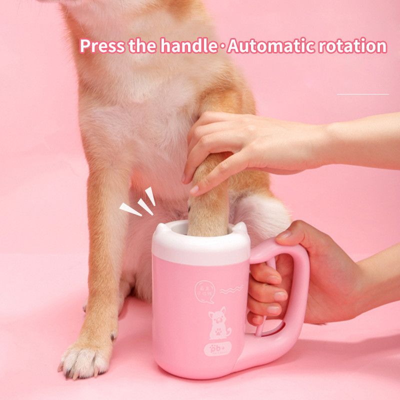 Āra pārnēsājams mājdzīvnieku kaķu suņu pēdu tīrīšanas krūzes tīrīšanas rīks Silikona mazgāšanas birste kaķu ķepu mazgāšanas līdzeklis mājdzīvnieku piederumi