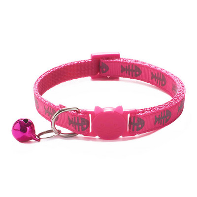 Регулируема нашийник за кучета, модна светлоотразителна камбана, нашийници за домашни любимци, сладък печат, котешки домашни любимци, презрамка за врата, регулиране на размера за малки кучета, колан