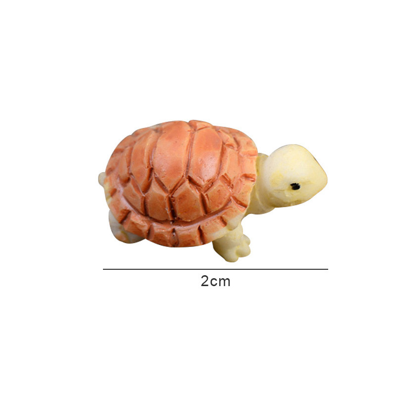 Model mini morske kornjače Ukrasi za akvarij Figurice od smole Minijature Pribor za akvarijum Realističan krajolik terarija
