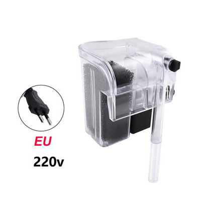 Išorinis filtras Akvariumo akvariumo krioklio filtro siurblys Pakabinamas rezervuaras Sieniniai vandens akvariumo priedai 2022 m. Nauja