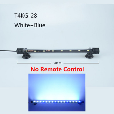 RGB Φως ενυδρείου 18-59cm Λάμπα καταδύσεων τηλεχειριστηρίου Πολύχρωμη λάμπα 90-260v Λαμπτήρας για φυτά Δεξαμενή ψαριών Απαραίτητη αμφίβια χρήση