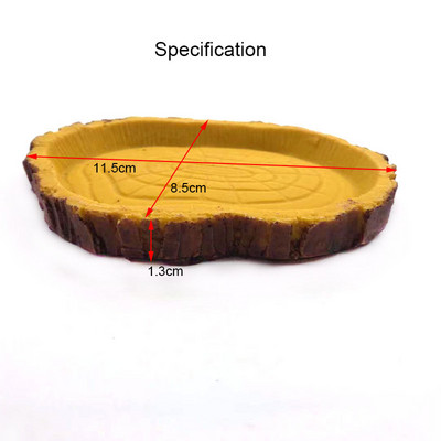 Vaigu akvaariumi lemmikloomade roomajate söötmiskauss, toidunõu, veepott roomaja kilpkonn, skorpion, sisalik krabid, tarvikud 10 cm