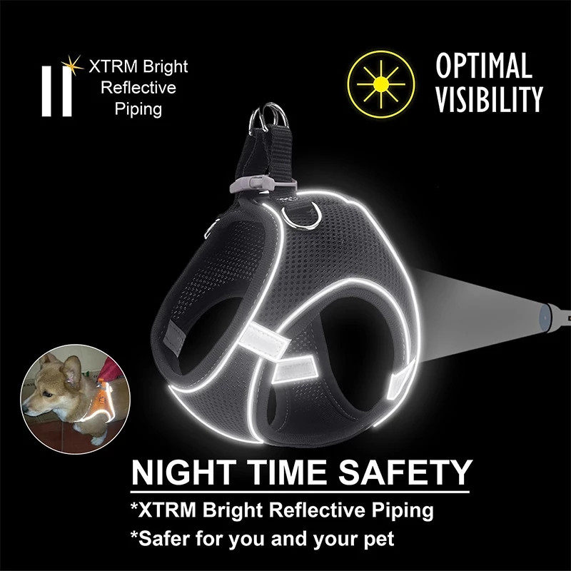 Комплект колан и каишка за котка за домашни любимци Найлонов дишащ колан Котешки комфорт Регулируем колан за коте Издръжливи аксесоари за котки