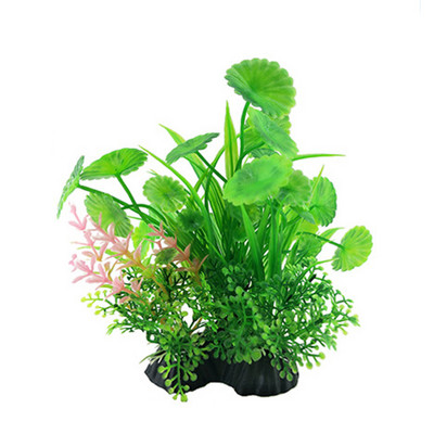 Προσομοίωση Water Grass Τεχνητό Λουλούδι Lotus Ενυδρείο Τοπίο Διακόσμηση Υποβρύχιο γρασίδι Στολίδι Φυτό Διακόσμηση δεξαμενής ψαριών