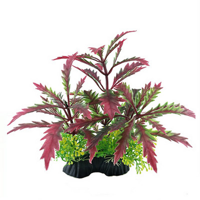 Προσομοίωση Water Grass Τεχνητό Λουλούδι Lotus Ενυδρείο Τοπίο Διακόσμηση Υποβρύχιο γρασίδι Στολίδι Φυτό Διακόσμηση δεξαμενής ψαριών