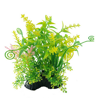 Προσομοίωση Water Grass Τεχνητό Λουλούδι Lotus Ενυδρείο Τοπίο Διακόσμηση Υποβρύχιο γρασίδι Στολίδι Φυτό Διακόσμηση δεξαμενής ψαριών