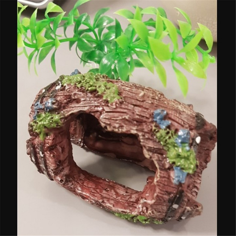 Vânzare fierbinte acvariu acvariu de pește ornament din rășină artificială peșteră peisagistica decorare accesorii animale acvatice