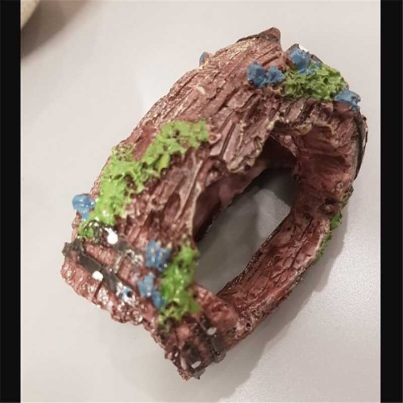 Vânzare fierbinte acvariu acvariu de pește ornament din rășină artificială peșteră peisagistica decorare accesorii animale acvatice