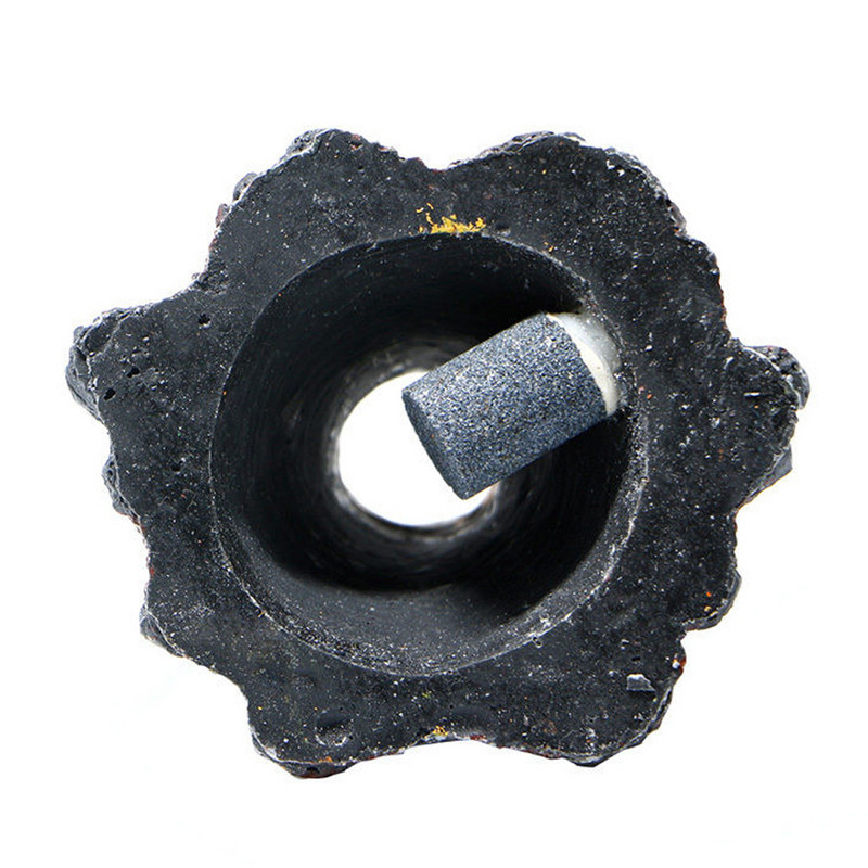 Ηφαίστειο Σχήμα Ενυδρείο Διακόσμηση δεξαμενής ψαριών αντλία οξυγόνου πέτρα με φυσαλίδες αέρα Αντλία αέρος Drive Δεξαμενή ψαριών Παιχνίδι ενυδρείο Στολίδι Διακόσμηση