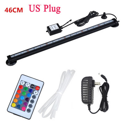 LED oro burbuliukų lemputė akvariumo lempa povandeninis povandeninis akvariumo šviestuvas, keičiantis spalvą, gaminantis deguonį žuvų bakui