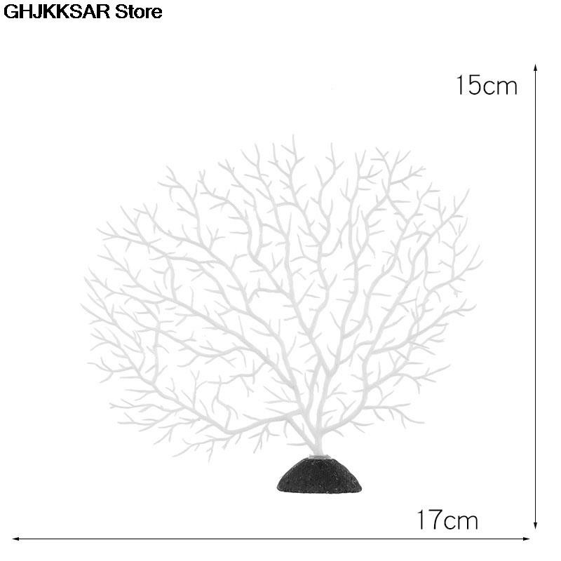 Puukujuline vaik korallide akvaariumi kaunistus kalapüügi fis paak Maastikukujundus meriraudpuu plastist korallide akvaariumi sisustustaimed