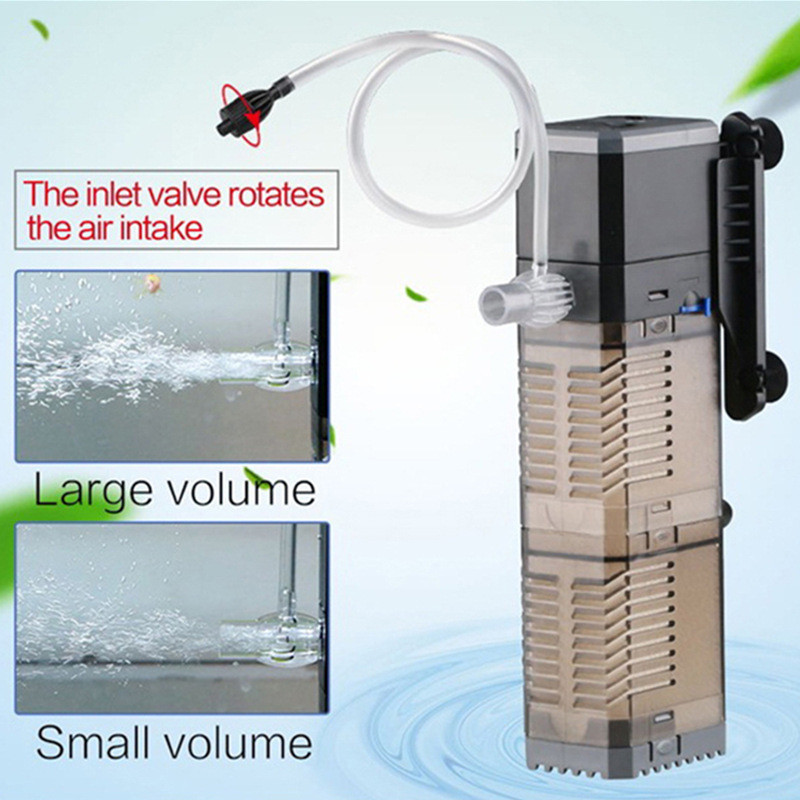 3 u 1 Pumpa za filtriranje akvarija Super Fish Tank Potopljena unutarnja pumpa za kisik CHJ502/CHJ602/CHJ902/CHJ1502 Vodena pumpa 220V