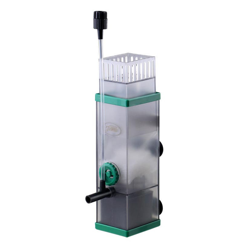 Acvariu Skimmer Fliter Filtru de îndepărtare a peliculei de ulei Pompă de oxigen 300L/H Apă de suprafață Purificată Debit reglabil Aerarea rezervorului de pește Animal de companie