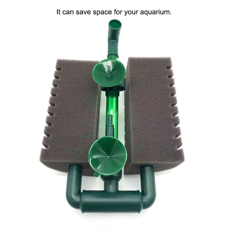 Filtru bio-burete nou pentru acvariu, acvariu, creveți, iaz, pompă de aer, filtrare biochimică, spumă fără zgomot, accesorii pentru acvariu