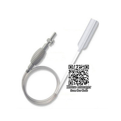 Instrument de curățare a acvariului de 250 cm, sifon, țeavă, schimbător de apă, curățare, control supapă, furtun de aspirație, pompă, sifon pentru curățarea rezervorului de pește