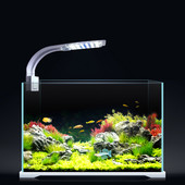 5W/10W/15W LED Fish Tank Waterscape Lights Lampa za akvarij na kopču Vodena biljka Vodena trava Vodena trava LED Svjetlo za uzgoj Vodootporno