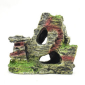 Acvariu Rockery Mountain View Stâncă Peșteră Piatră Arborele Acvariu Ornament Decorare Accesorii Acvariu