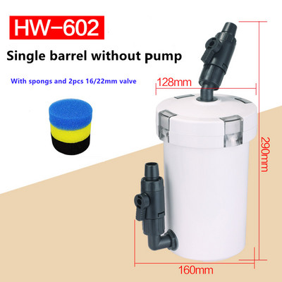 Badu.bg Външен филтър за аквариум Sunsun HW-602 / HW-603 HW-602B HW ...